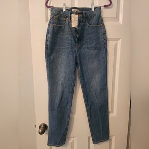 Madewell BNWT The High Waist Mom Jeans